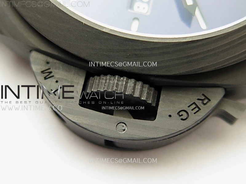 PAM1529 Carbotech VSF 1:1 Best Edition Blue Dial on Blue Kevlar Composite Strap P.9010 Clone